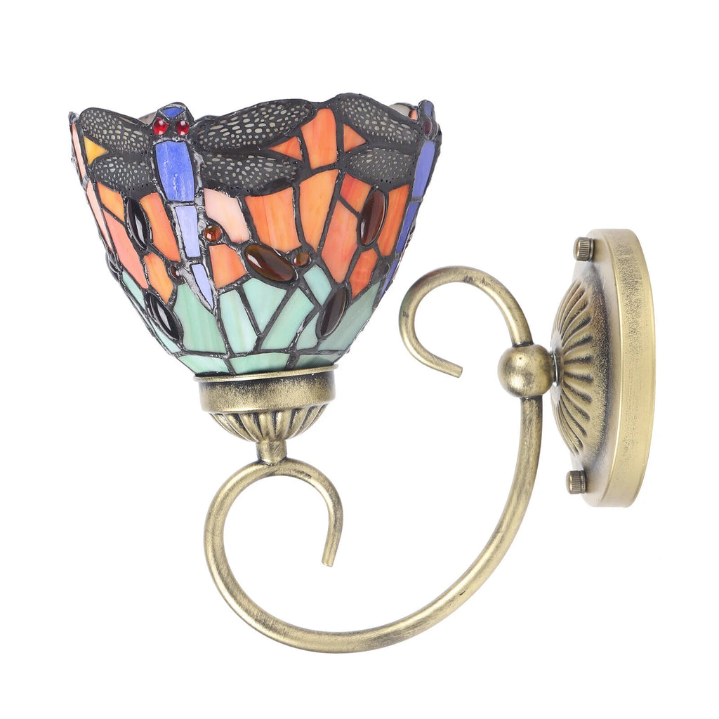 Stained Glass LED Wall Sconce R39929