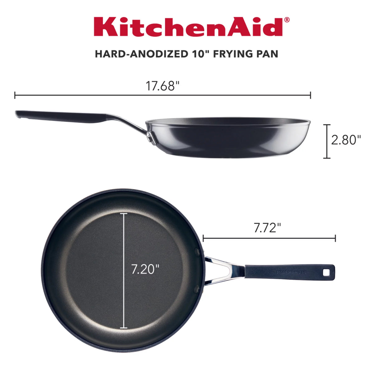 10" Nonstick Hard Anodized Frying Pan R11824