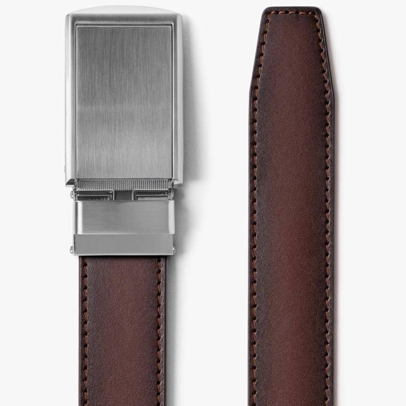 Mahogany Full Grain Leather Belt X1292