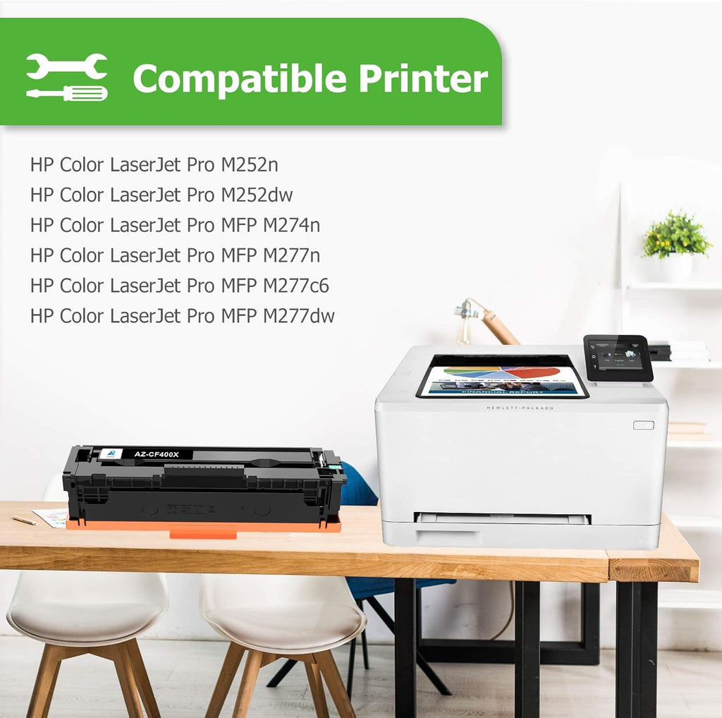201X Toner Cartridge 4-Pack Black Cyan Yellow Magenta M111