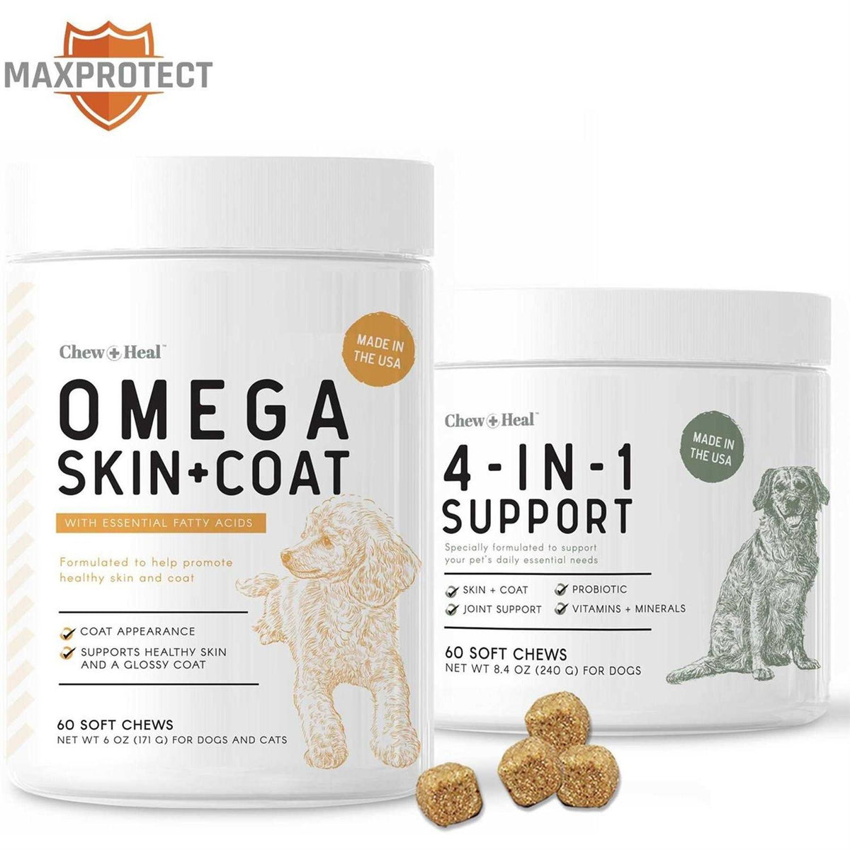 Omega Skin + Coat Supplement F1946