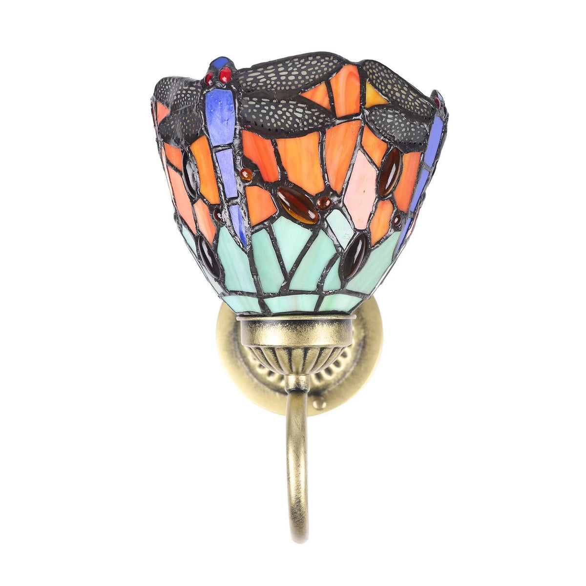 Stained Glass LED Wall Sconce R39929