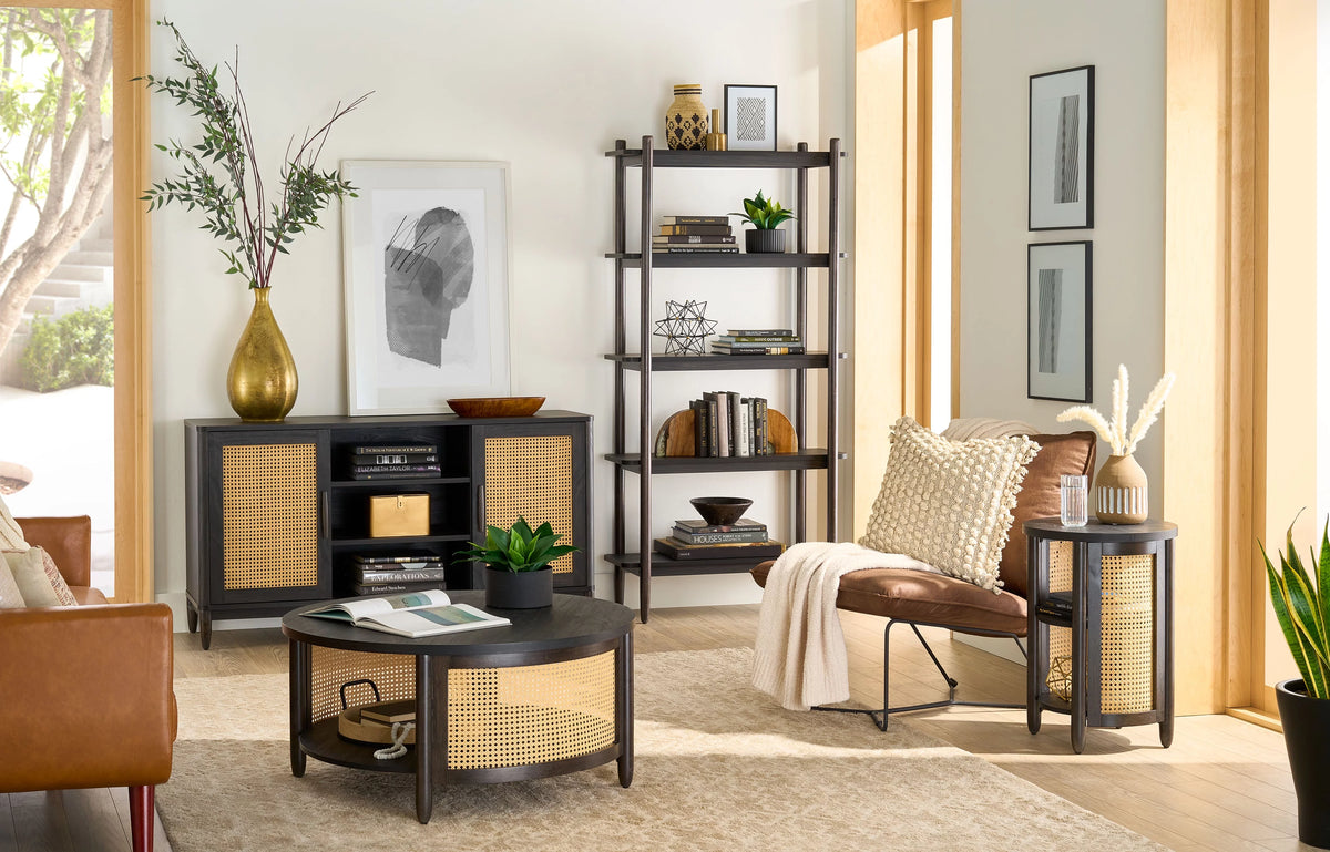 Coffee Table, Charcoal Finish Q7844