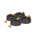 4-Pack 60ft BNC Security Camera Cable L717204