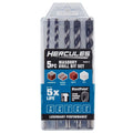 5-Piece Masonry Drill Bit Set F138