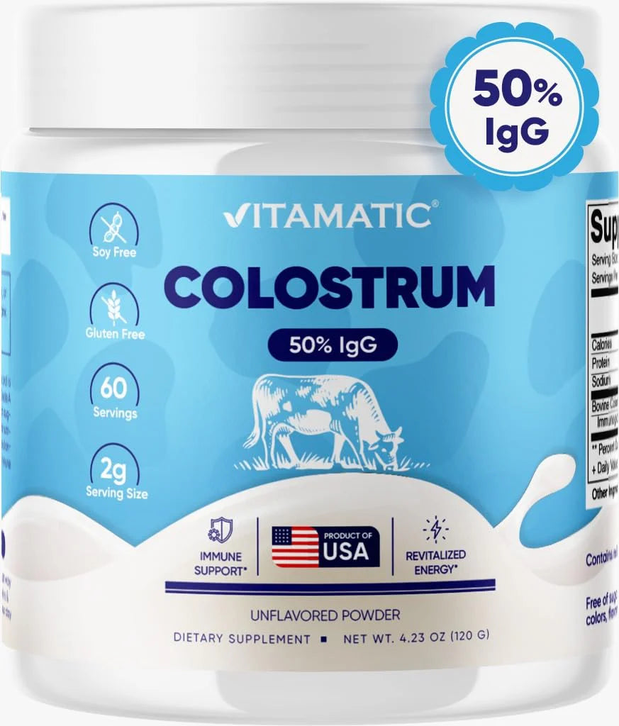 Unflavored Bovine Colostrum Powder 60 Servings Z9131