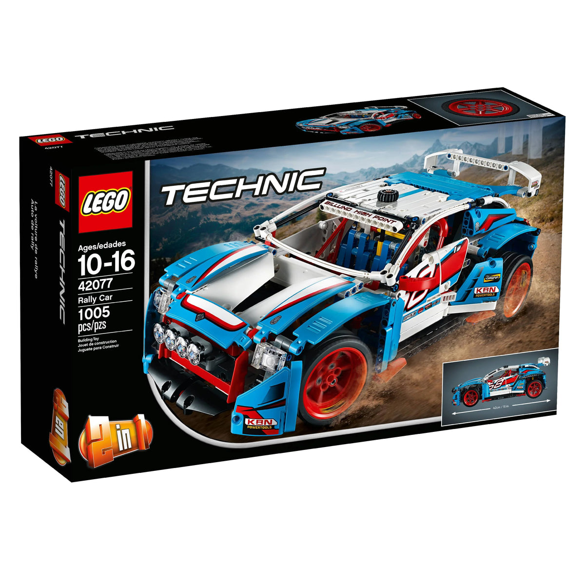 Rally Car Building Set 1,005 Pieces J84761