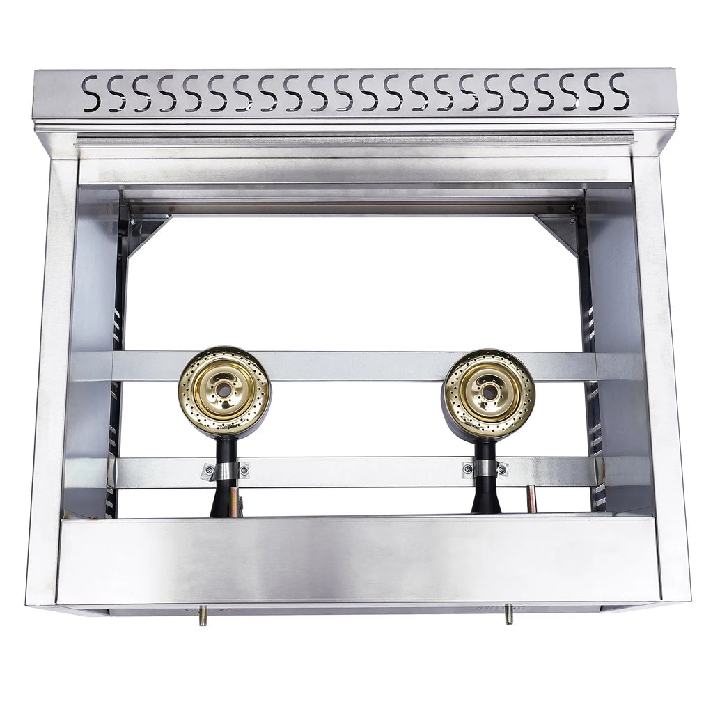 Commercial Gas Deep Fryer 2 Basket 6L*2 Stainless Steel H965261