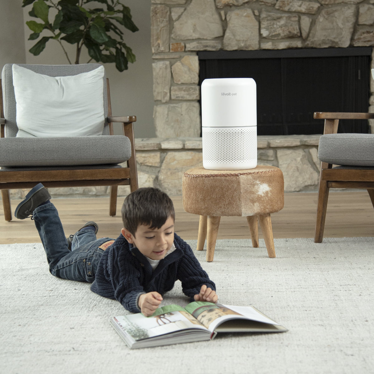 White True HEPA Air Purifier T84131