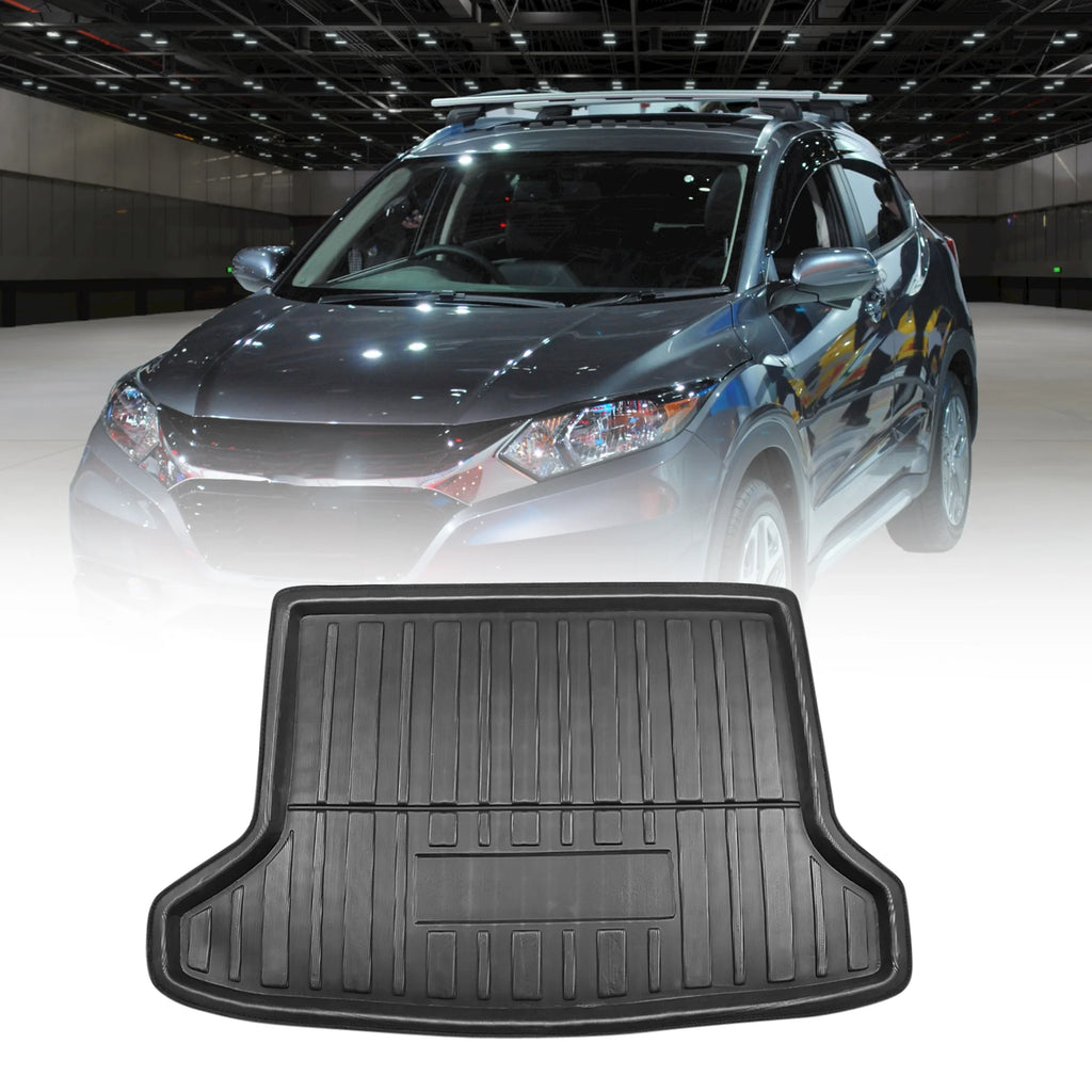 Black Cargo Rear Trunk Boot Liner Mat Floor Tray Cover Protector K3637