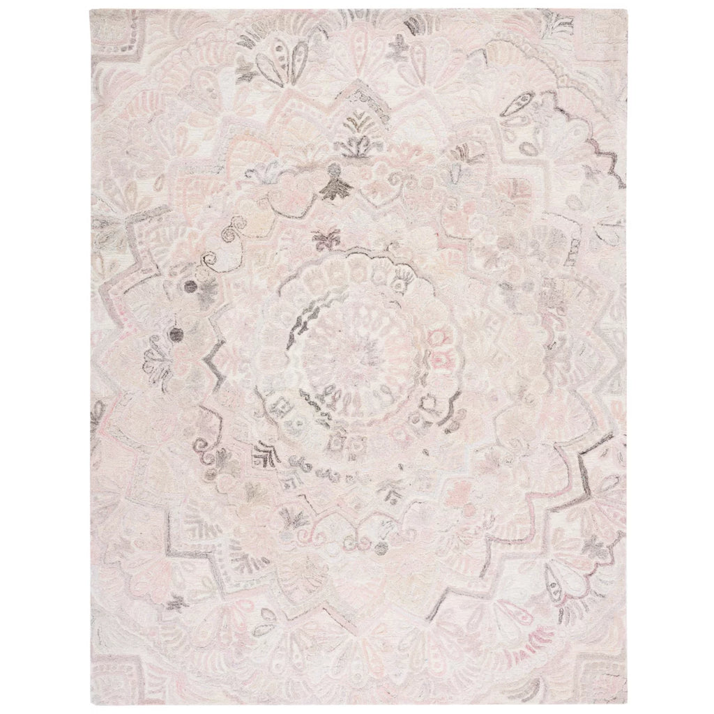 Handmade Beige Ivory Rug Y9845