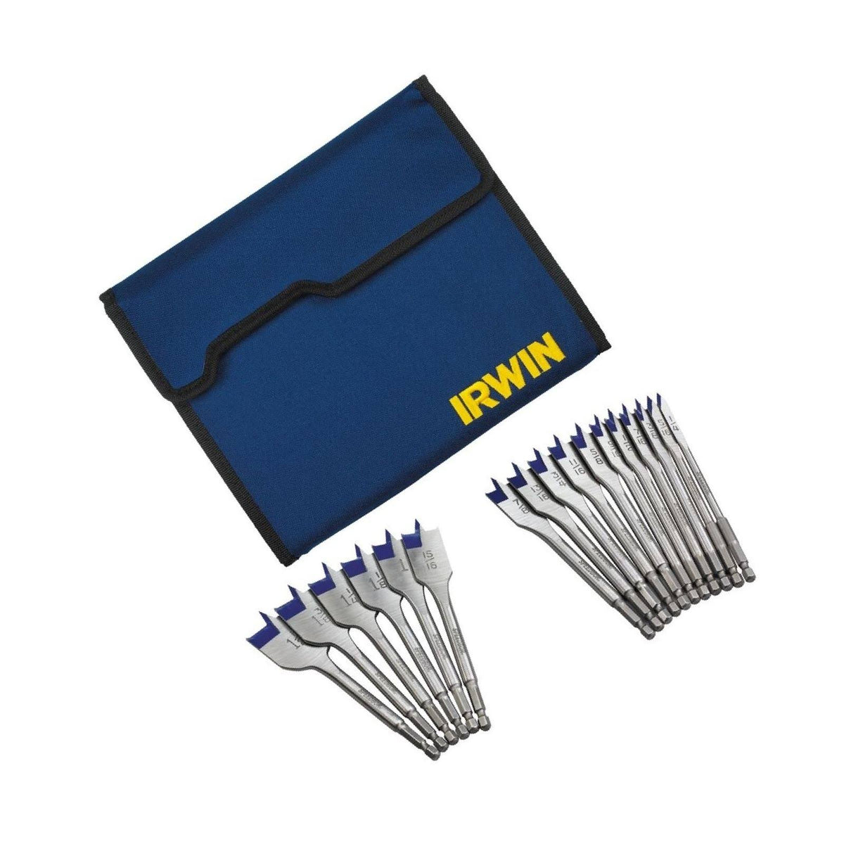 17-Piece Spade Bit Set with Storage Case X892350
