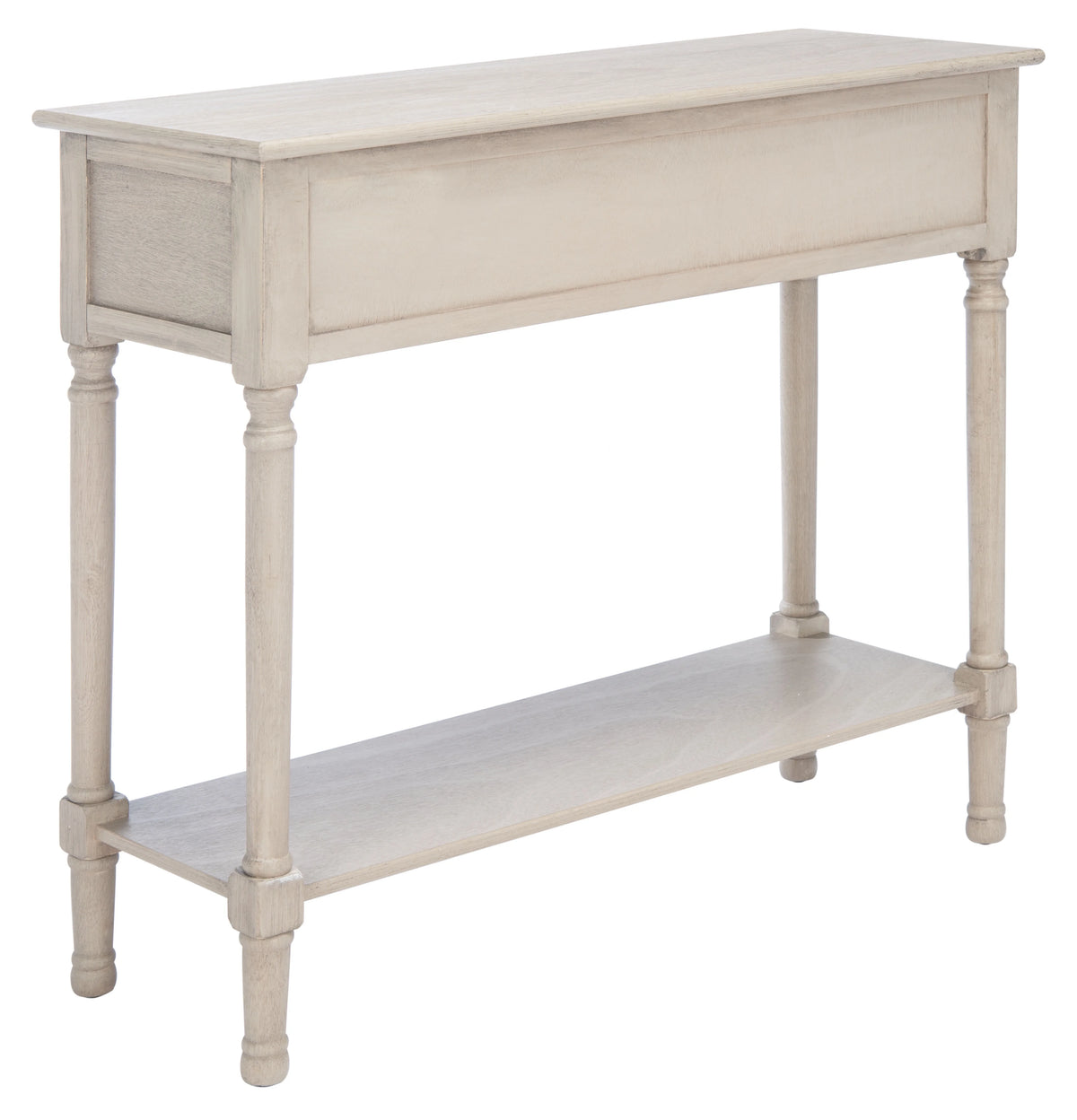 2-Drawer Taupe Wood Console Table S4225