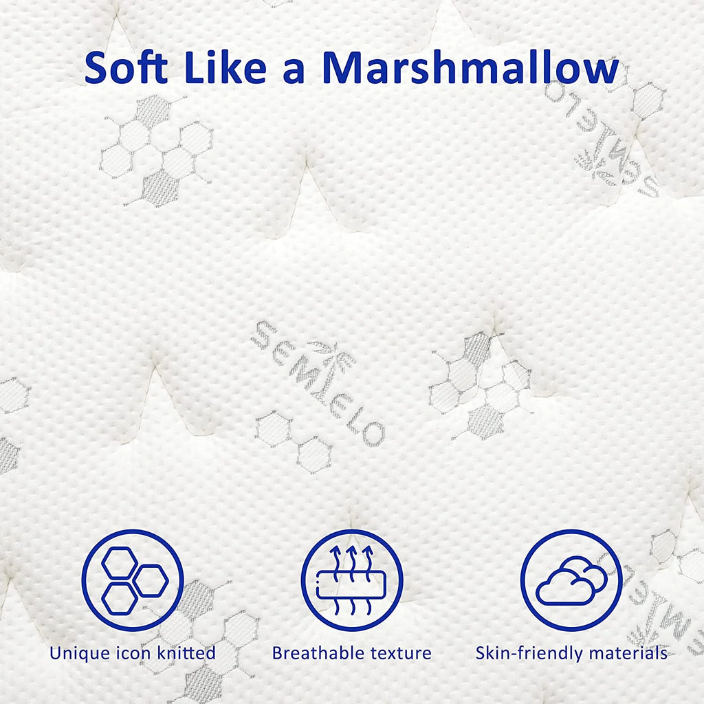 10 Inch Medium Firm Memory Foam Hybrid Mattress R29936