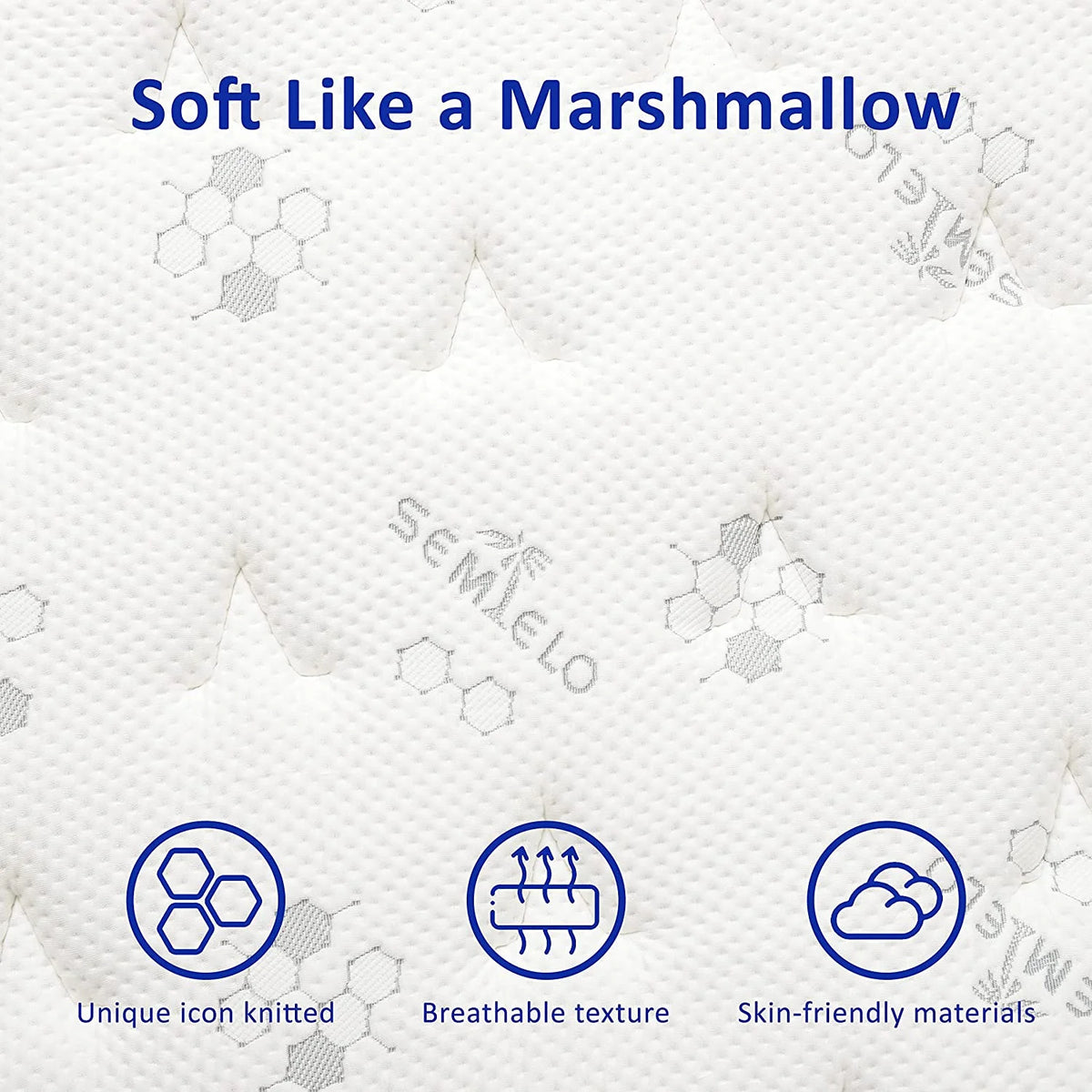10 Inch Medium Firm Memory Foam Hybrid Mattress R29936