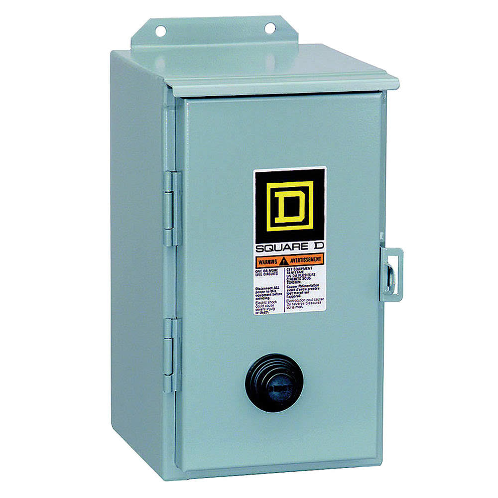 Magnetic Motor Starter, NEMA, 480V, 3P, 27A A75902