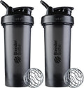 Black 28-Ounce 2 Pack Shaker Bottle L1809