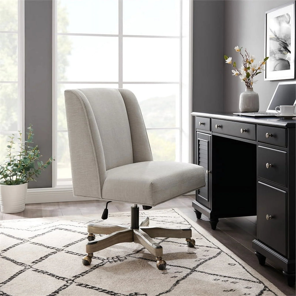 Upholstered Swivel Office Chair G6646