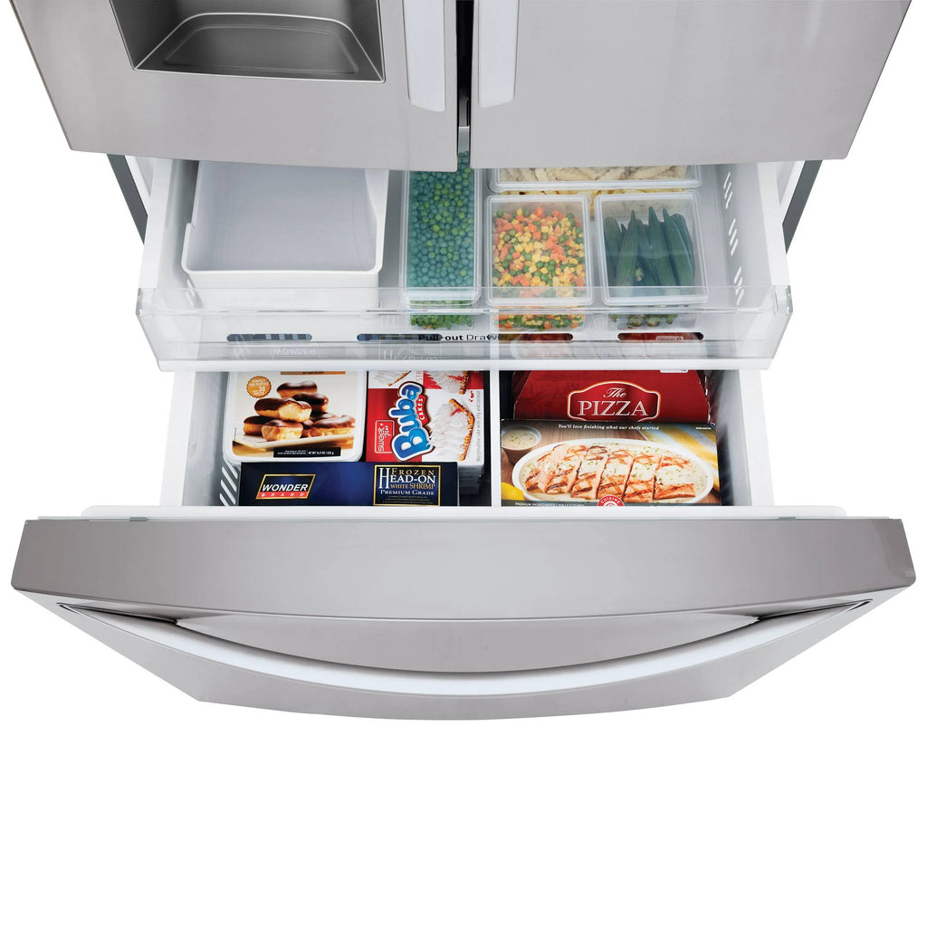36 IN. 26 CU. FT. Stainless-Steel French Door Refrigerator K127