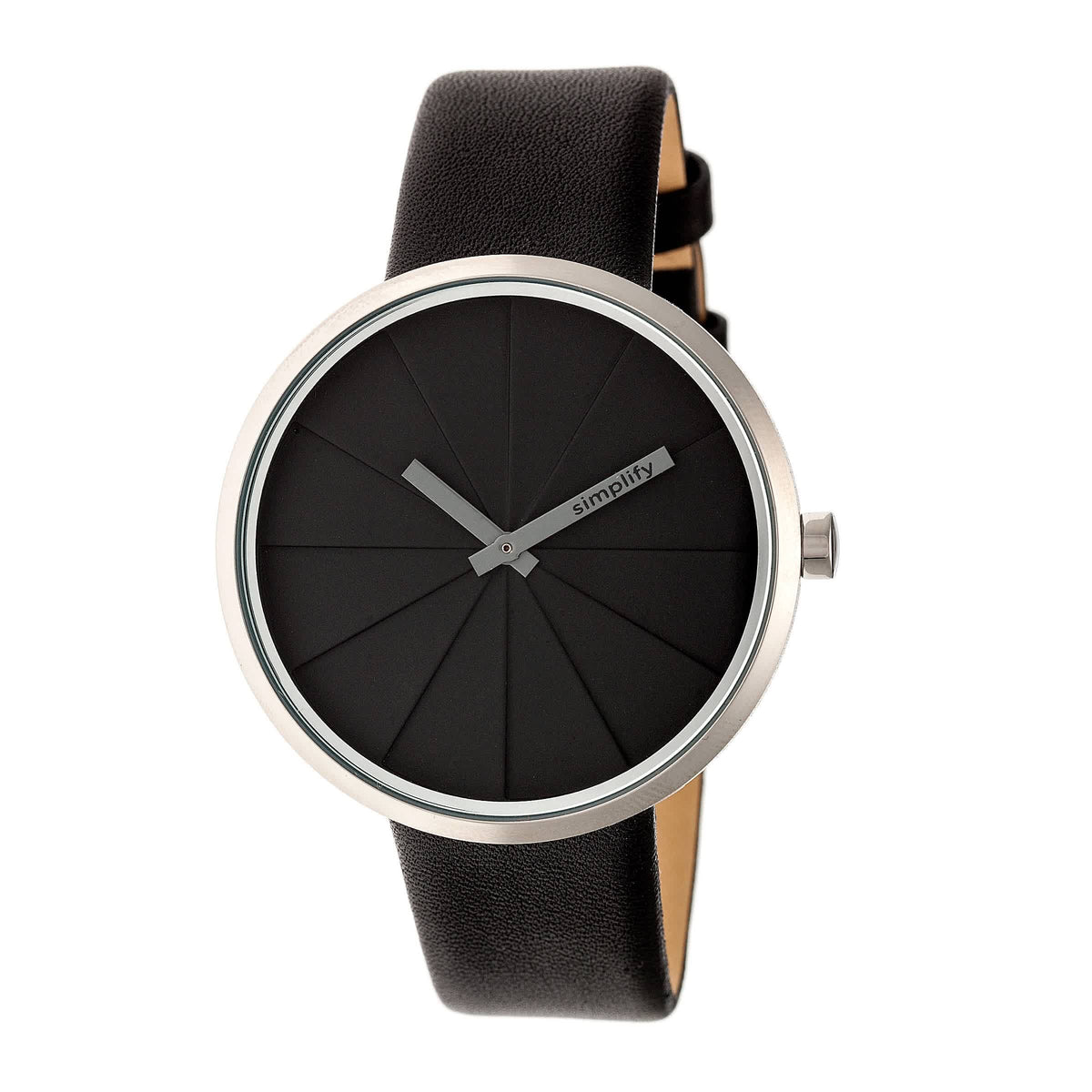 Leather-Band Watch T77328