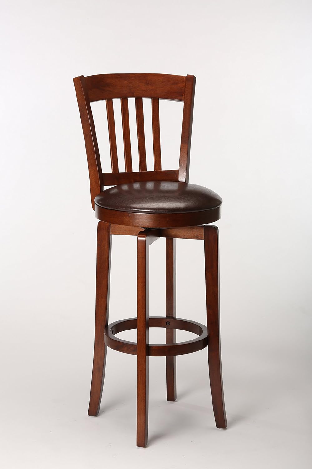 Brown Swivel Bar Stool F6923