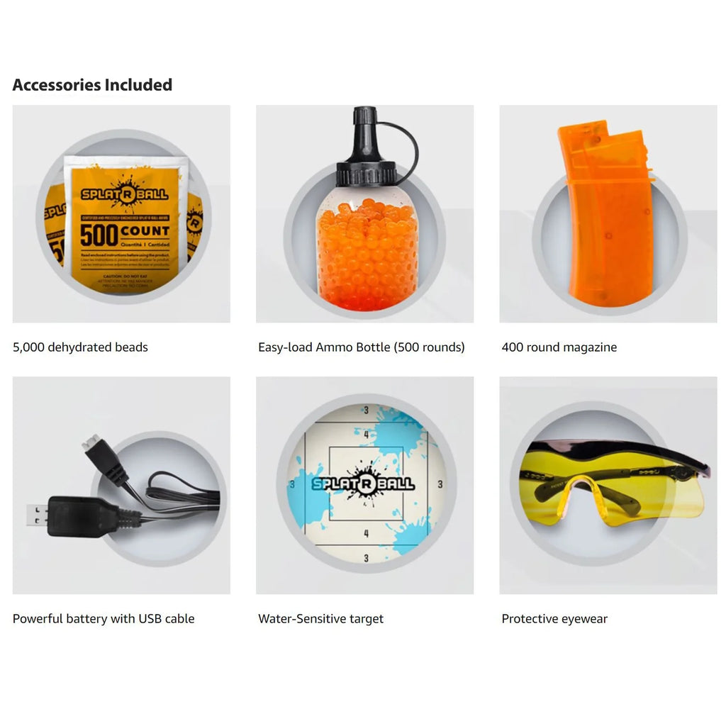 Rechargeable Soft Water Bead Ball Blaster Kit S5391