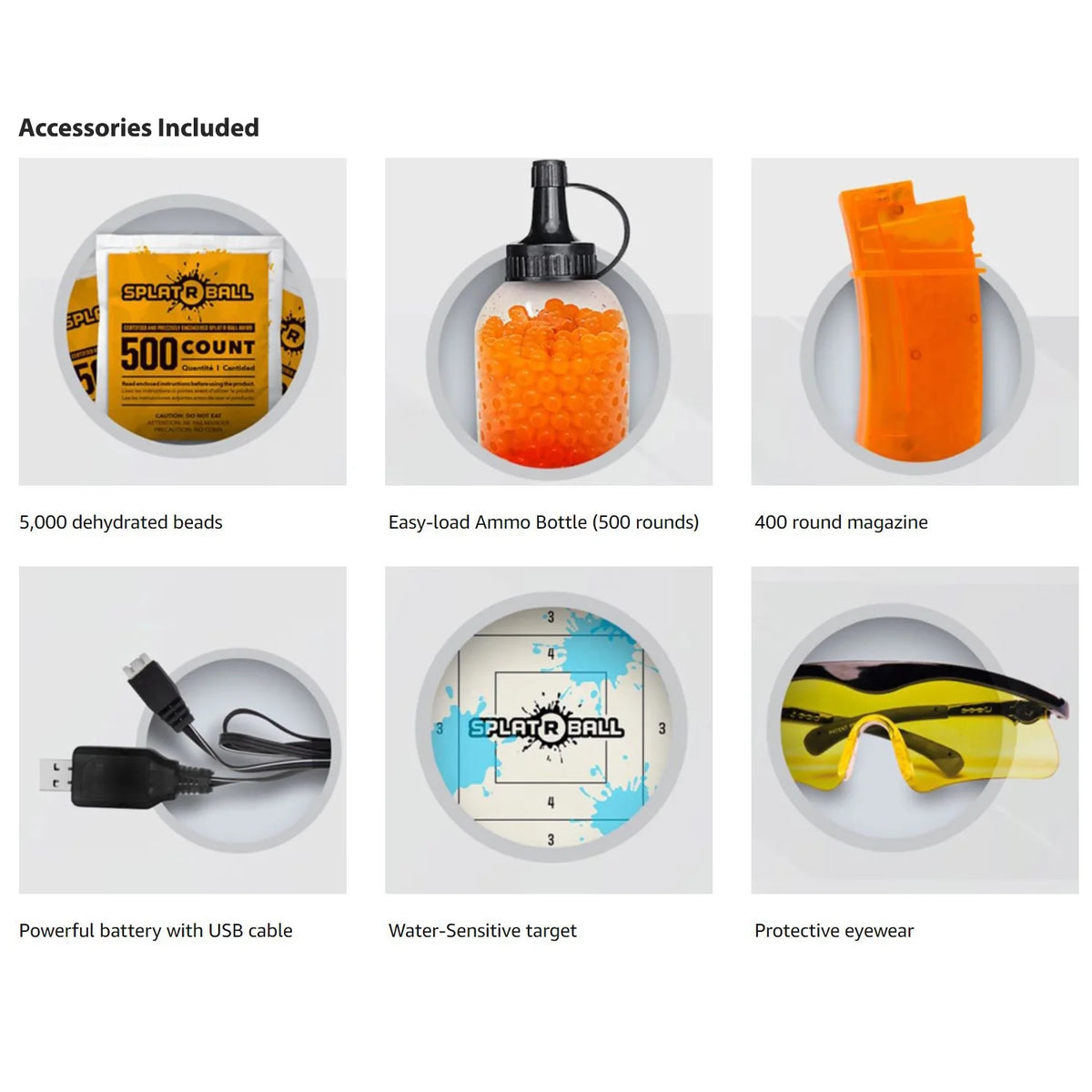 Rechargeable Soft Water Bead Ball Blaster Kit S5391