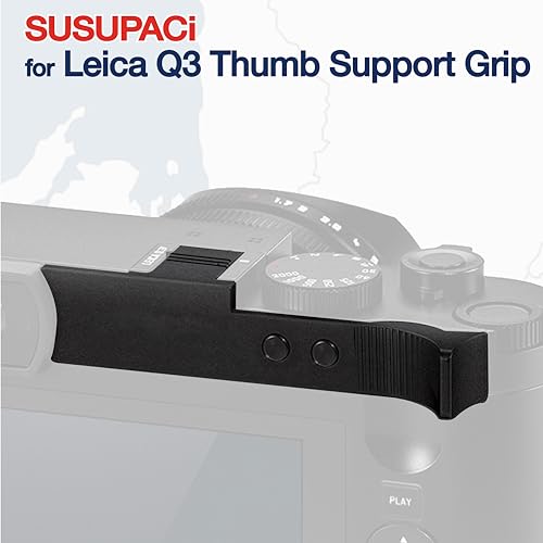 Aluminum Thumb Grip for Leica Q3 Camera L64257