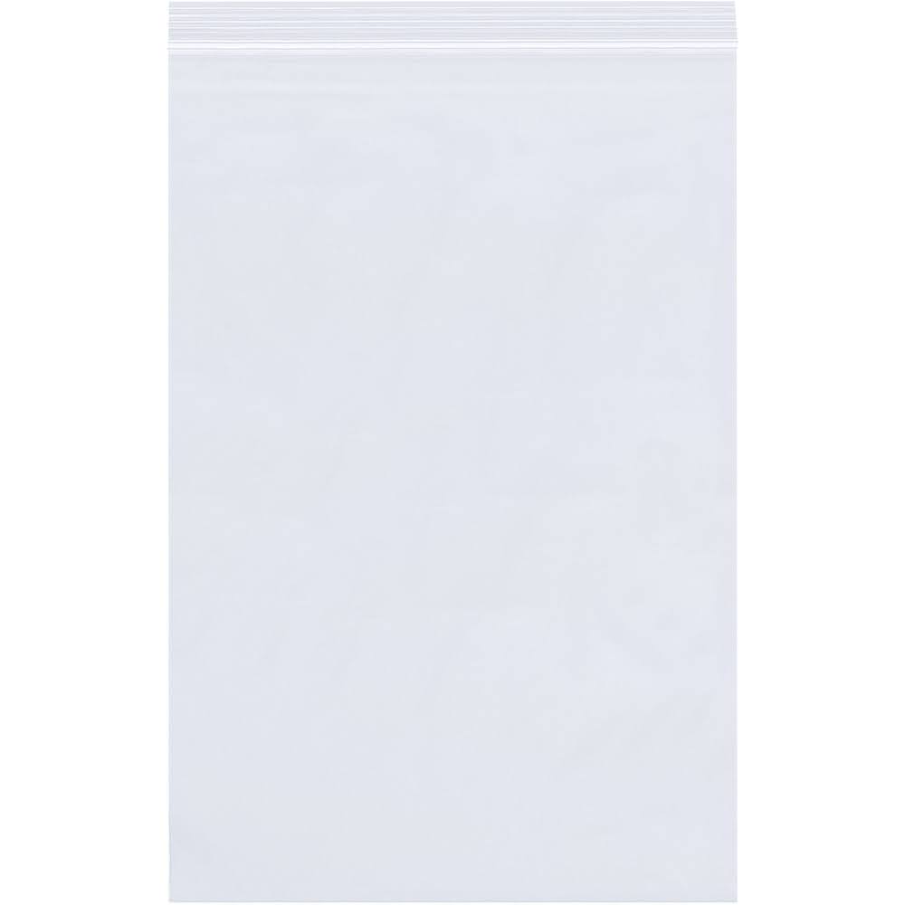 8 x 24 in. 4 Mil Reclosable Poly Bags E842