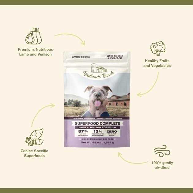 Air Dried Lamb & Venison Dog Food C210337