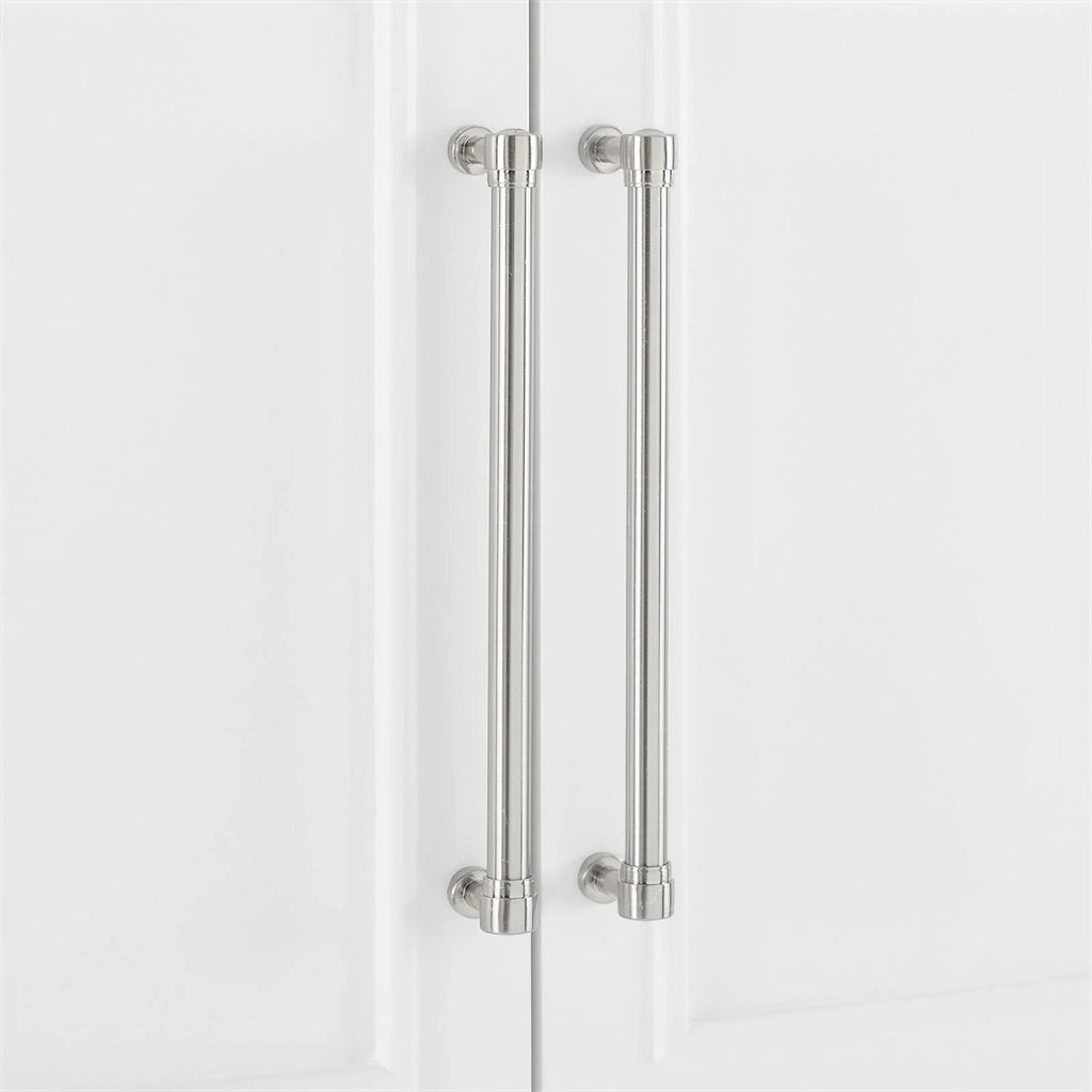 White Wood Storage Pantry T54273