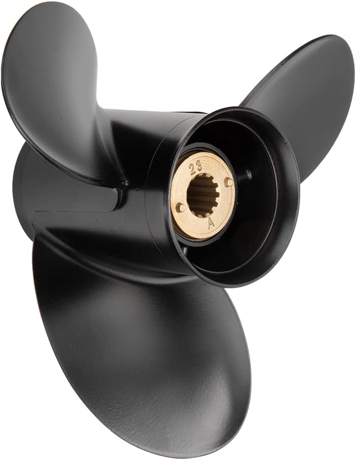 Aluminum Outboard Propeller for Mercury Engines, 13 Spline Tooth, RH, Pack of 2 M6286