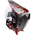 Black Red Aluminum ATX Mid Tower Computer Case S93840