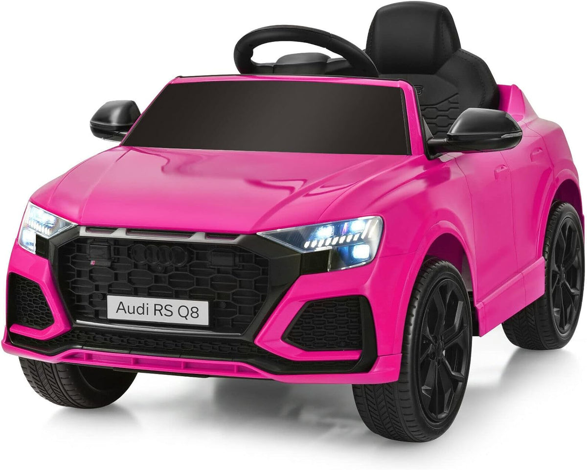 12V Licensed Audi Q8 Kids Ride on Car with Remote Control, White K458788
