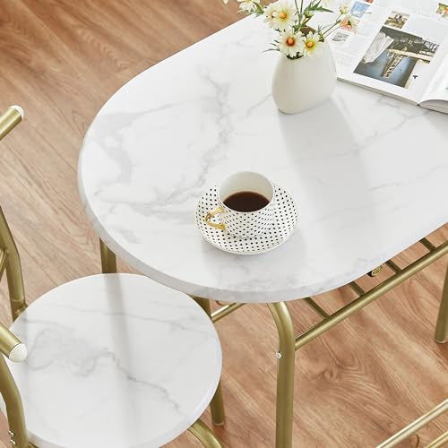 3-Piece Dining Table Set with Wine Rack Y14492