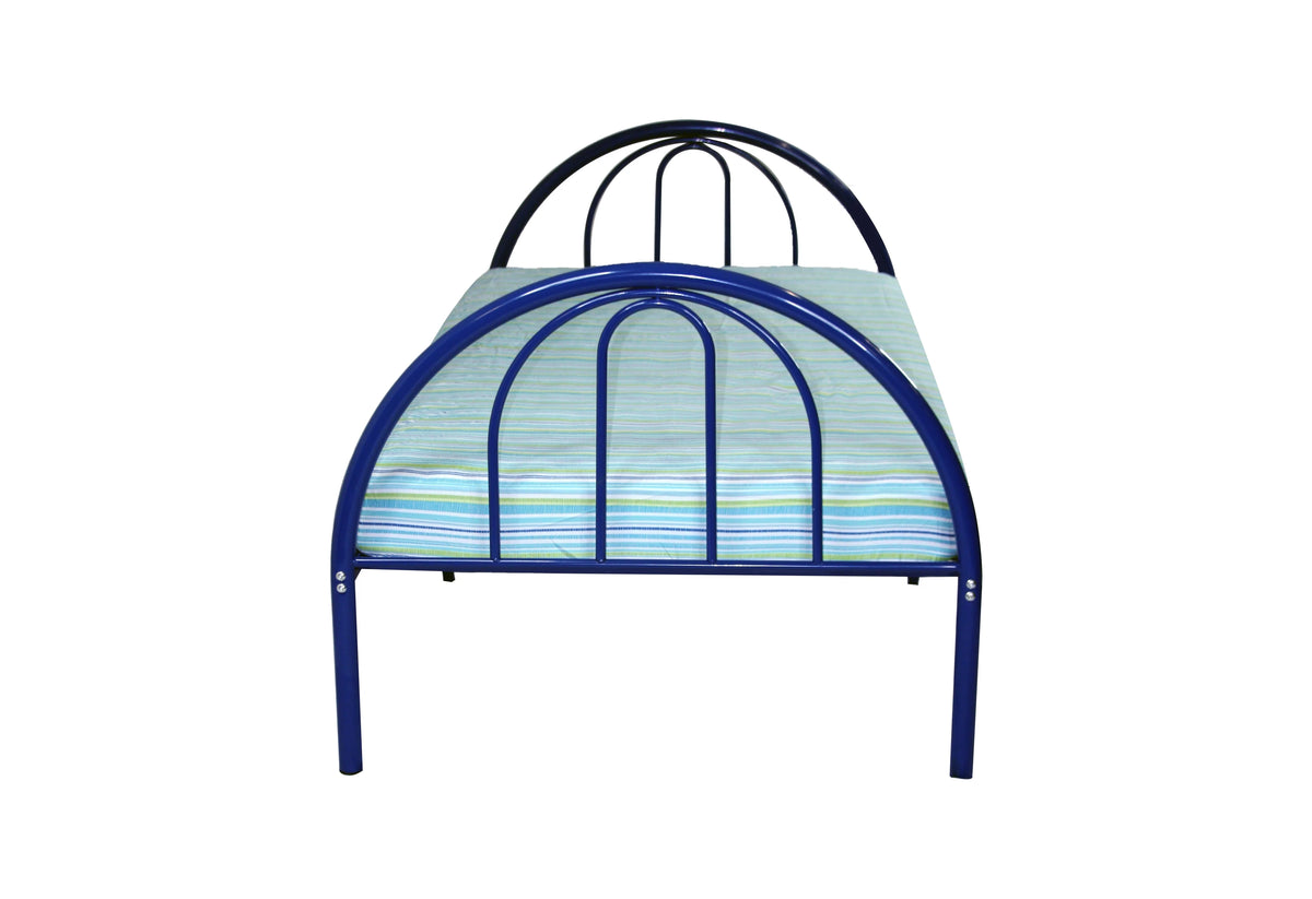 Pink Twin Metal Bed K65604