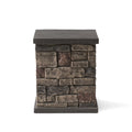 Lightweight Concrete Tank Holder Side Table U346691