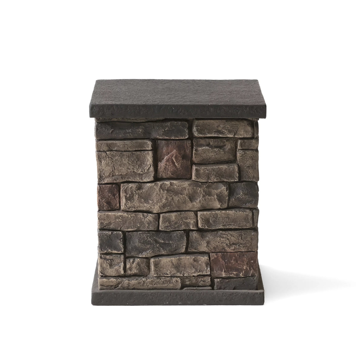 Lightweight Concrete Tank Holder Side Table U346691