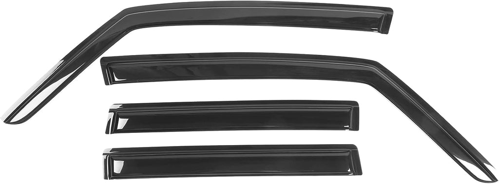 Slim Tinted Acrylic Wind Sun Rain Guard Pack of 2 X924232