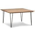 Solid Wood 54 inch Square Dining Table F39383
