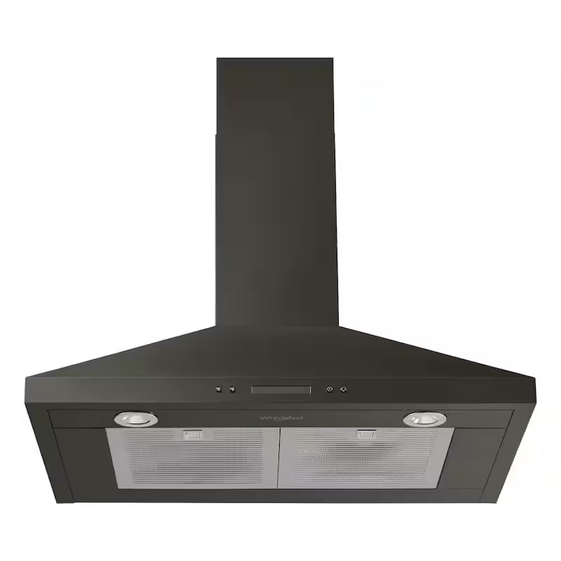 Black Stainless 30 in. 400 CFM Wall Mount Range Hood F353