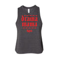Juniors Cropped Racerback Tank Top U759