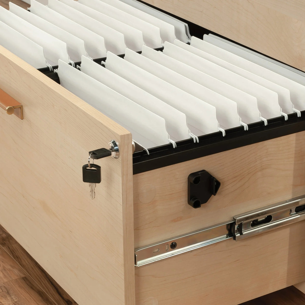 Natural Maple Finish Engineered Wood Lateral File M458558