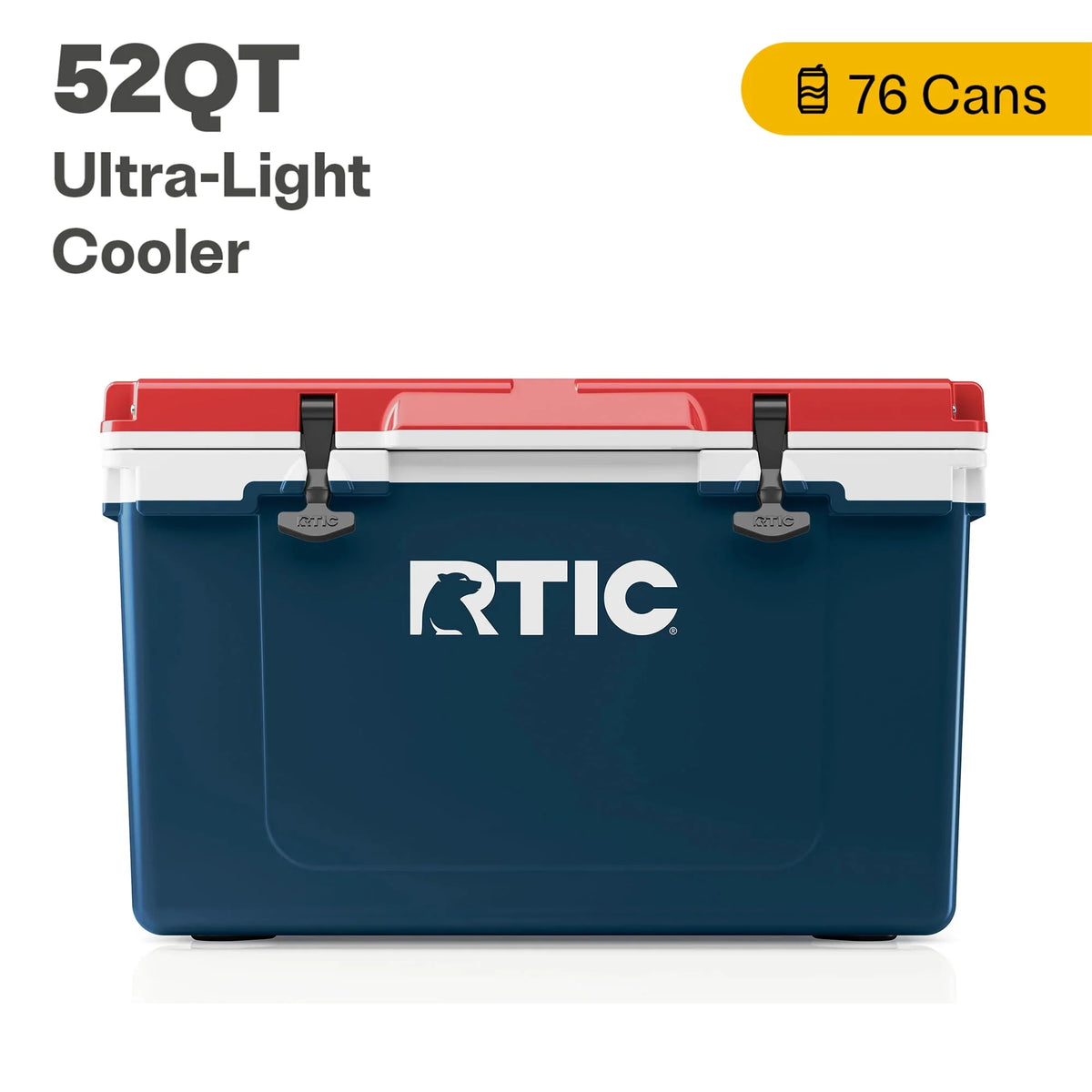 52 QT Ultra-Light Hard-Sided Ice Chest Cooler U370196