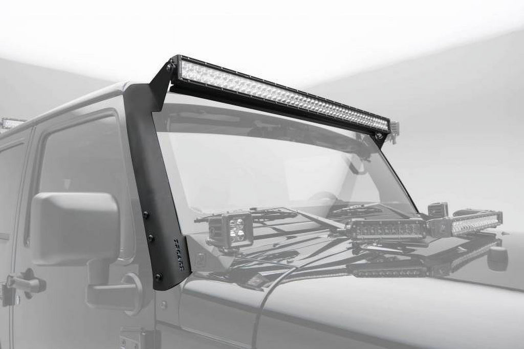 A Pillar Roof Single Bar 52" Mounts Straight D242