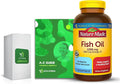 Fish Oil 1200 mg Omega 3 Supplements 200 Count D2131