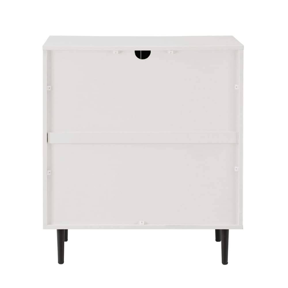 Solid White Accent Cabinet C692