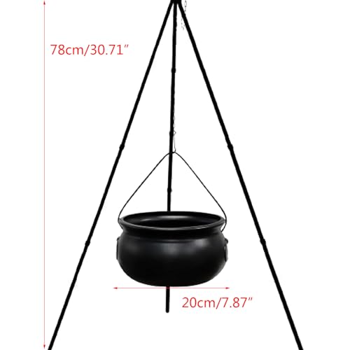 Halloween Cauldron Bowl Candy Bucket Decoration R870