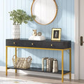 Console Table with Drawers and Shelves B3650