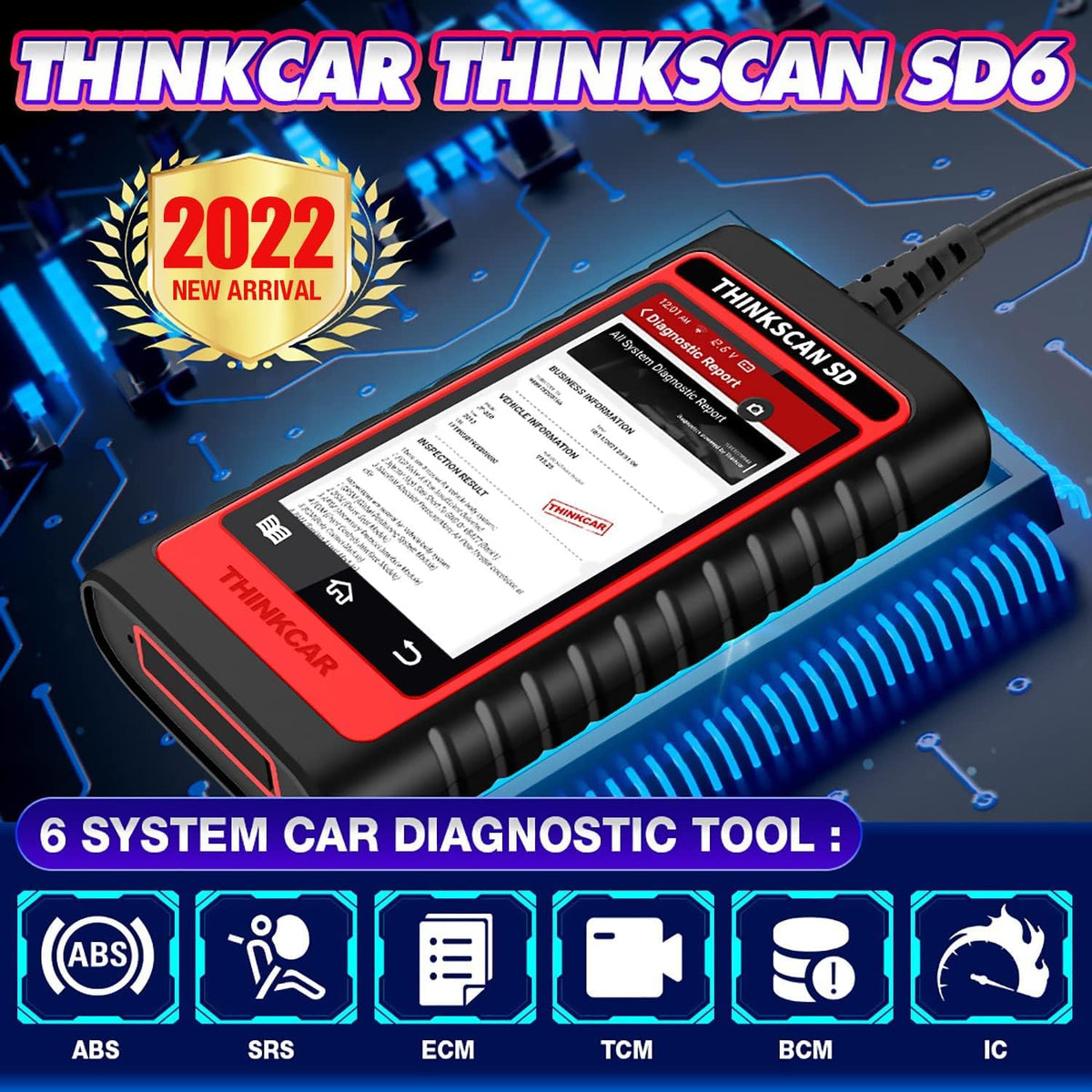 OBD2 Scanner with 28 Reset Car Diagnostic Tool I429025